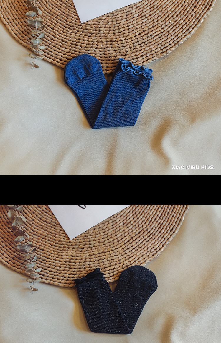 Mùa thu 2018 trẻ em mới vớ cô gái ren cotton ống vớ thời trang học sinh vớ vớ cô gái giày vớ tất cho bé