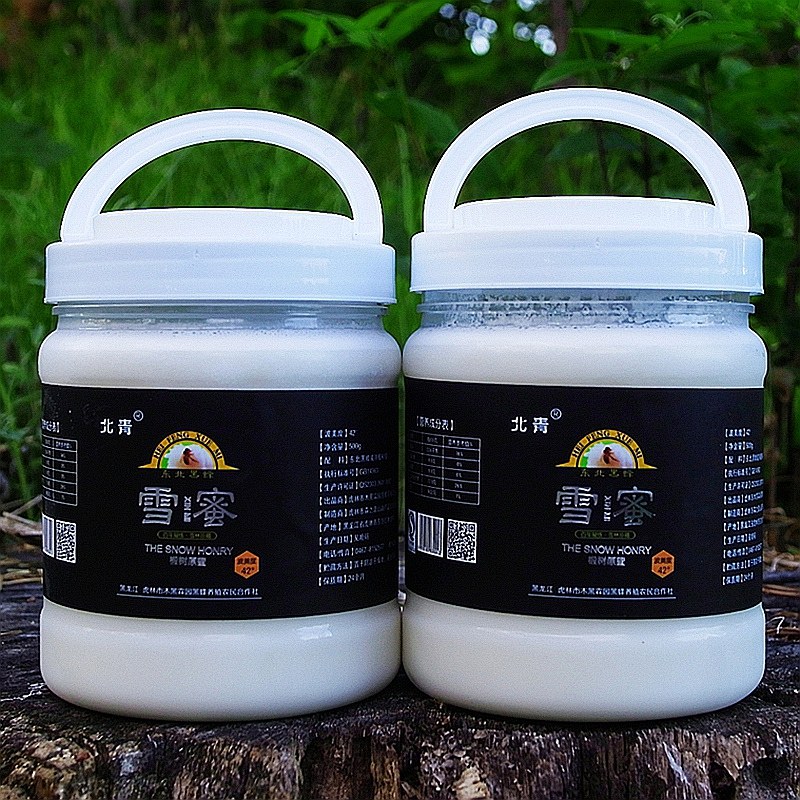 Beiqing soil honey pure natural farm home-grown deep mountain mature original honey black bee snow honey northeast linden honey white honey