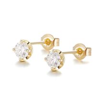 FAD Day Ensemble Light Lavish Jewellery 10K Gold Platinum 30 Mosanstone Earrings Earrings Commute 100 Touch Refinement