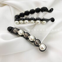 Vertical Hairpin Art Letdown Hairpin Small Hair Clip Advanced Sensation Rear Brain Spoon Hair Adorned With Female Little Crowddesign Sensation