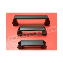 Aluminum alloy square handle widened and thickened machine tool handle aluminum handle red black L90 120 150 180