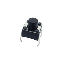 6*6 * 5mm touch button switch direct plug micro switch induction cooker key switch vertical four feet
