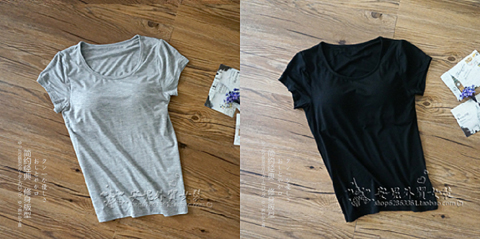 Modal cotton không có vòng thép miễn phí mặc áo ngực có đệm ngực brat cup một tay áo ngắn nữ thể thao chạm đáy ao lot nam