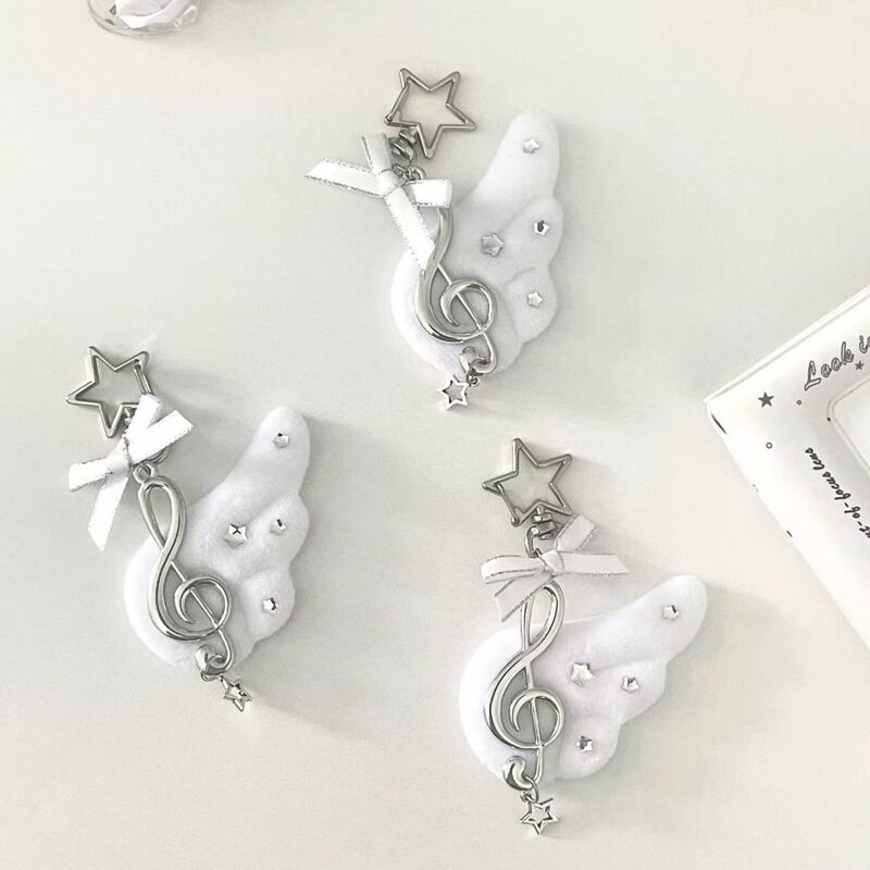 Music Darling, Cute Winged Musical Note Phone Chain, Bag Keychain Pendant, AirPods Earphone Case Decoration Music Darling, Cute Winged Musical Note Phone Chain, Bag Keychain Pendant, AirPods Earphone Case Decoration