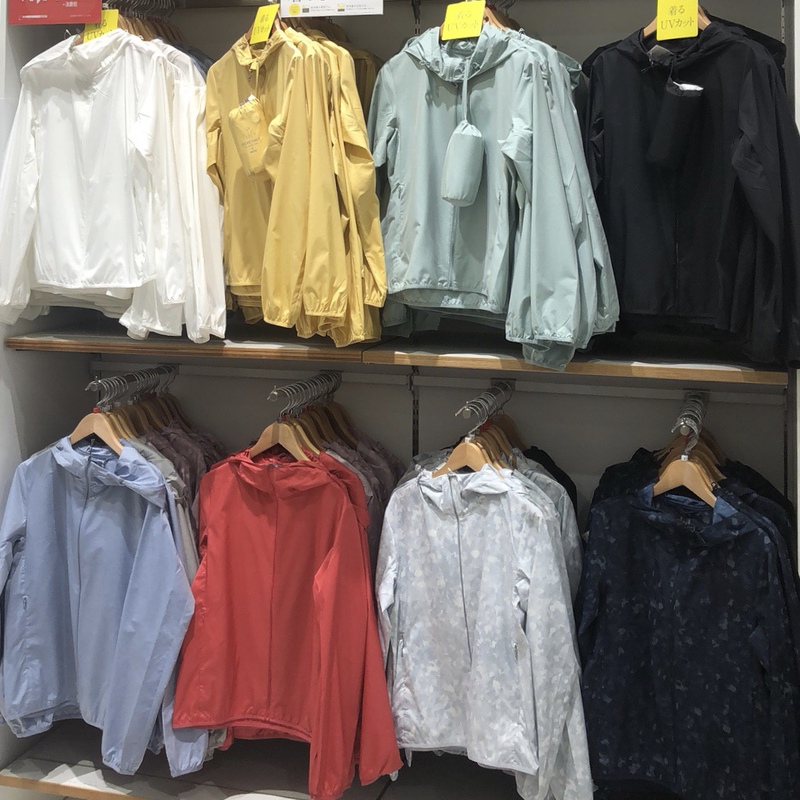 In-Stock Japanese Purchasing Agent for Uniqlo Sun Protection Clothing, 2019 New Model, Windproof, Waterproof, Uv Protection, Ultra-Light, Ultra-Thin, Women's Style