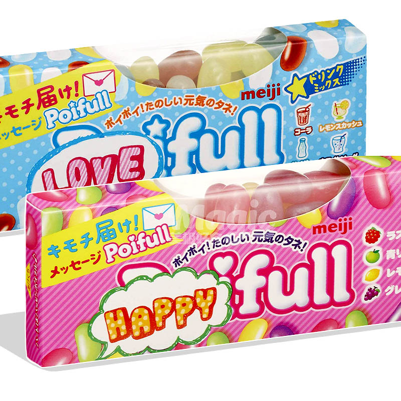Meiji poifull collagen Soft Sugar Japan Original Imported Soda juice Sugar Meiji Baofu Comprehensive Shinto