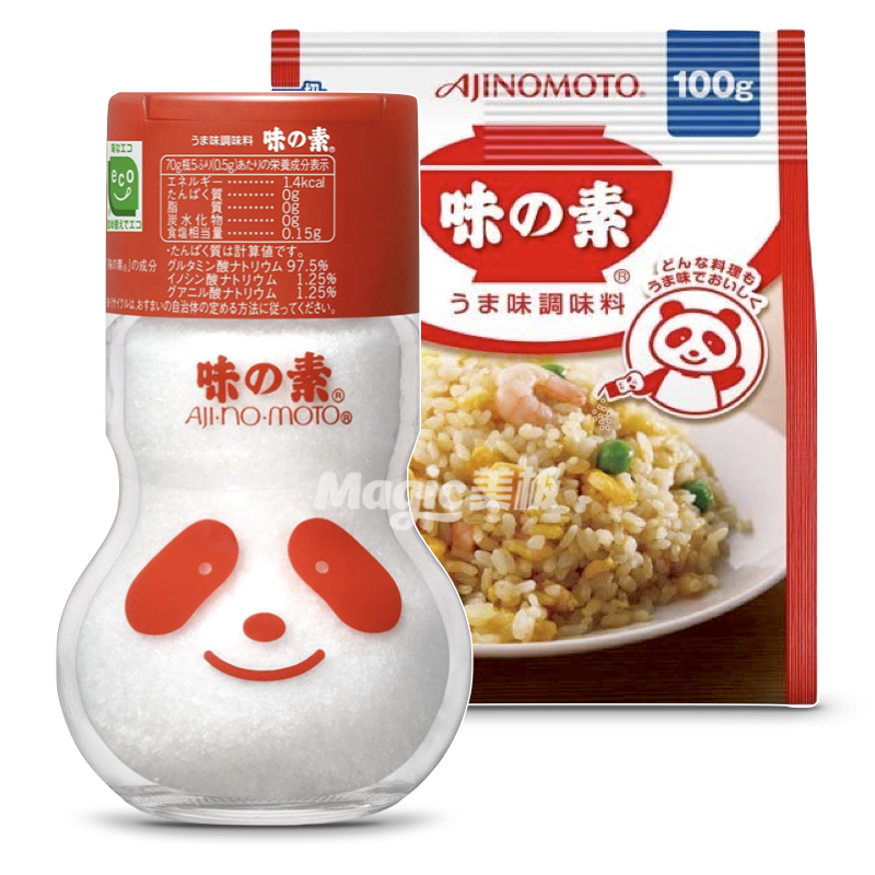 Japanese original Ajinomoto panda bottle fermented monosodium glutamate imported seasoning glutamic acid natural no added pregnant women and babies