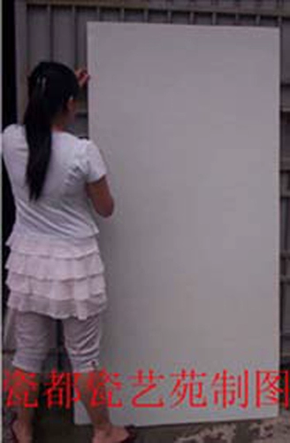 Керамическая картинка, фарфоровая тарелка с прямоугольной средней глазурью -это керамическая живописная ландшафт, цветущий, птица и птичья ландшафт.