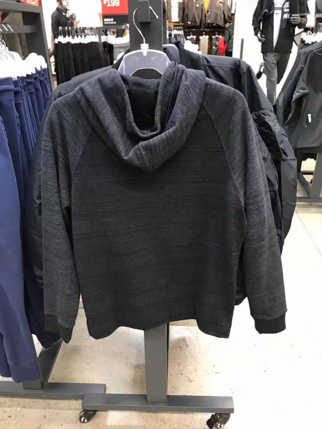 Áo khoác nam NIKE Nike AS M NSW AV15 HOODIE FZ KNIT AQ8392-010 - Áo khoác thể thao / áo khoác áo phao thể thao nam