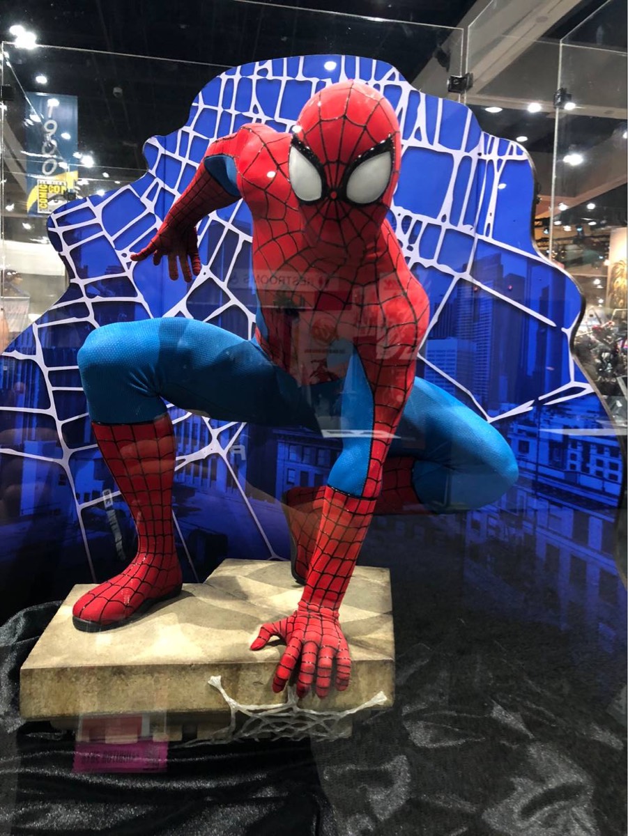 Heat GK custom non-Sideshow Spiderman 1 2 13-year-old statue model Figure
