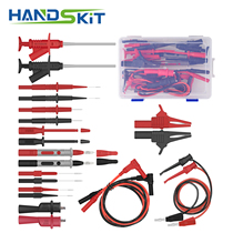 Multimeter table pen test hook 20A silicone meter pen line universal meter clamp meter pointer meter test stick