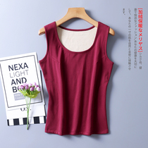 Autumn Winter New Women Mulberry Silk Ravelvet Thickened Warm Vest Slats Bottom Plus Suede Machia Real Silk Blouse Autumn Clothes