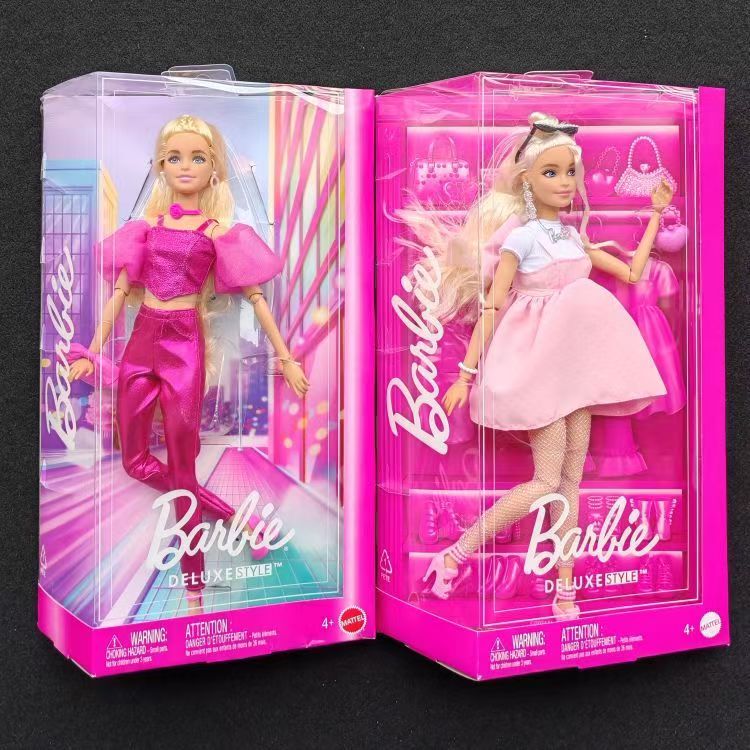 Barbie Doll with Movable Joints, Fashionable Sweetheart, Charming Pose, Girl's Pretend Play Children's Toy Hyv27