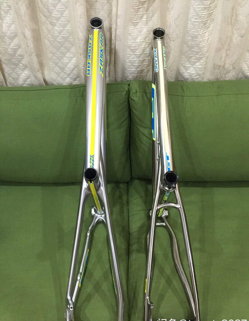 велорама 美国gt zaskar team 队版 全碳纤维xc山地车自行车车架 碳架