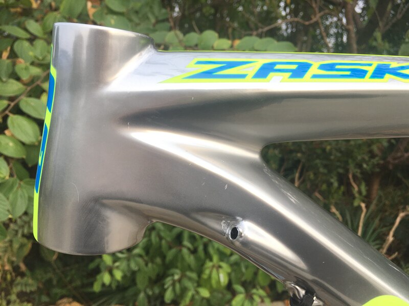 велорама 美国gt zaskar team 队版 全碳纤维xc山地车自行车车架 碳架