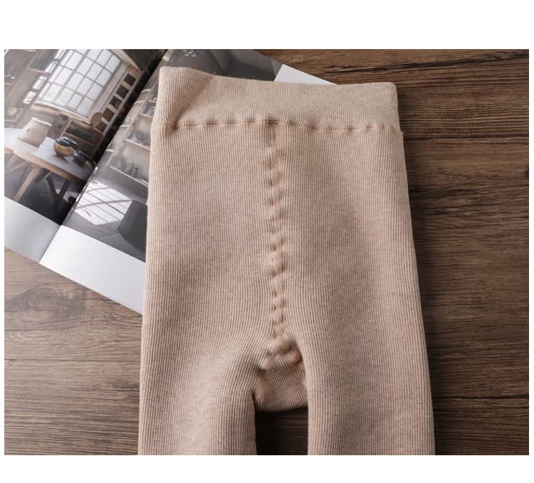 Lốp cừu quần nữ mùa thu và mùa đông mô hình vớ đáy nữ mùa đông dày ấm jumpsuit vớ dài vớ xà cạp quần tất bầu mùa đông