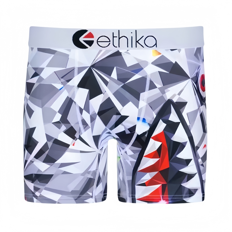 Ethika American Trendyy Design Sports Leggings Short Quick-Drying Ice Silk Men's Underwear Trbottomy Boxer Briefs