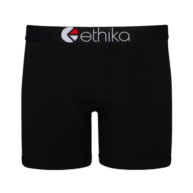 Ethika Men's Pure Cotton Underwear, Solid Color, Simple, Sports, Fitness, Running, Anti-Chafing, All-Cotton Boxer Briefs for Men