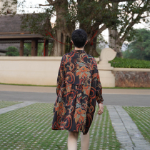 Wearing a 22 mmi fragrant cloud yarn mulberry silk blouse style short style dress 2 a dress once you wear it.