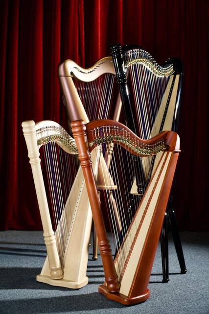 Taiwan Kristall harp popularizes harp Irish harp, professional musical instrument, small harp plays key harp