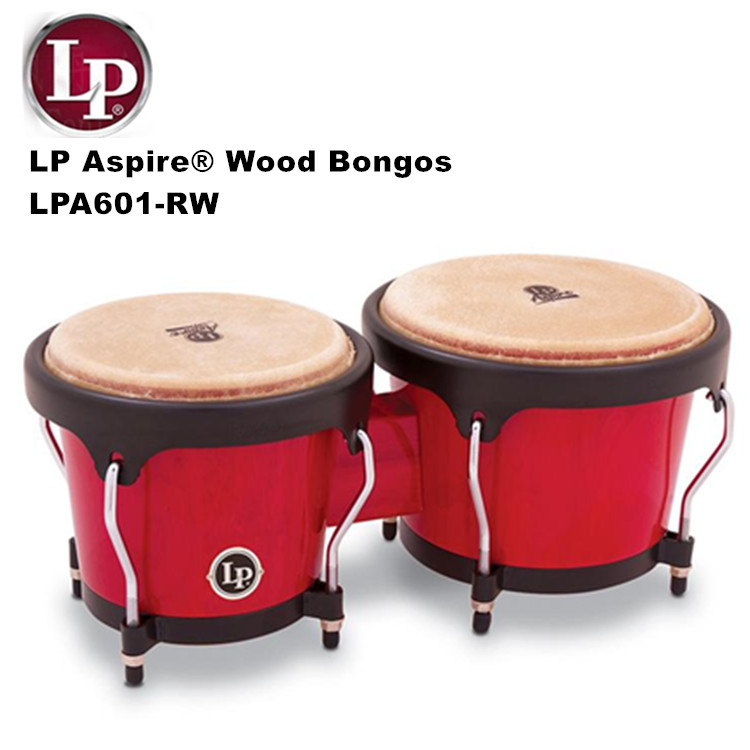 Fontainebleau LP Aspire Series Wooden Bongo Drum LPA601-RW Bongo