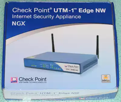 Unpacking CheckPoint UTM-1 Edge NW 8-user Enterprise-class Wireless Firewall