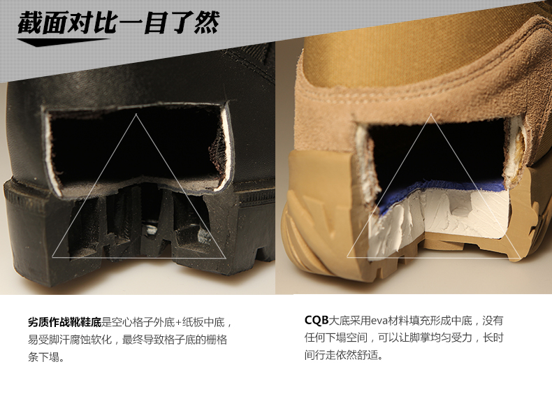 Boots militaires C.Q.B - Ref 1402432 Image 33