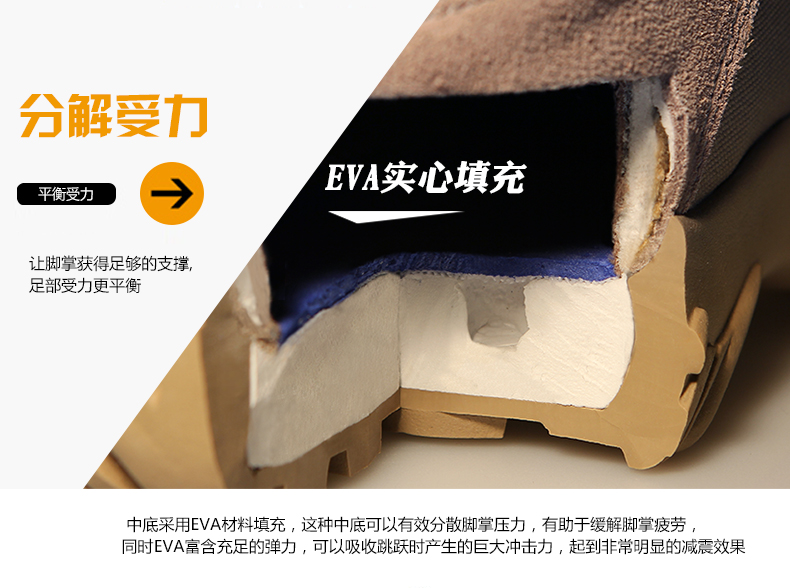 Boots militaires C.Q.B - Ref 1402432 Image 24