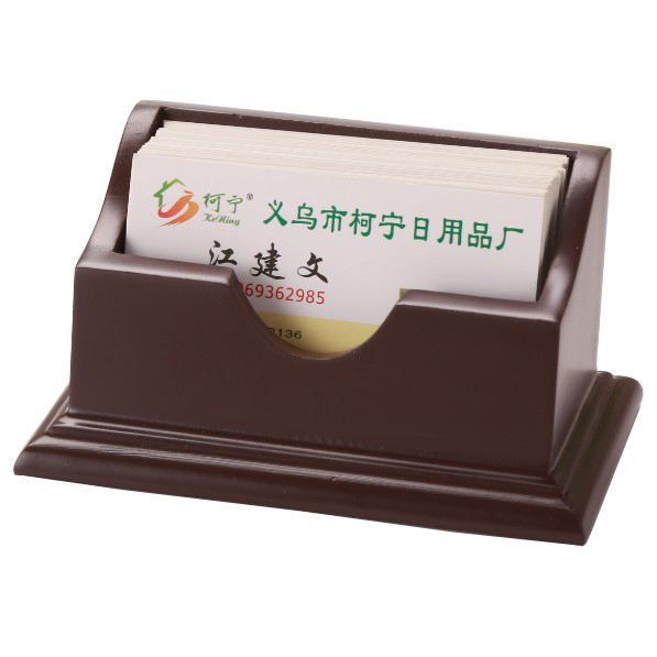 Creative Men S And Women S Large Capacity Wooden Business Card Box