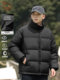 Oriental Camel Down Jacket Men's Winter Couple Thickened Stand Collar Casual Windproof and Cold Warm White Duck Down Jacket