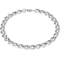 Lukfook Jewelry Versatile Pt950 Platinum Bracelet Mens Platinum Bracelet Daily Price L19TBPB0019