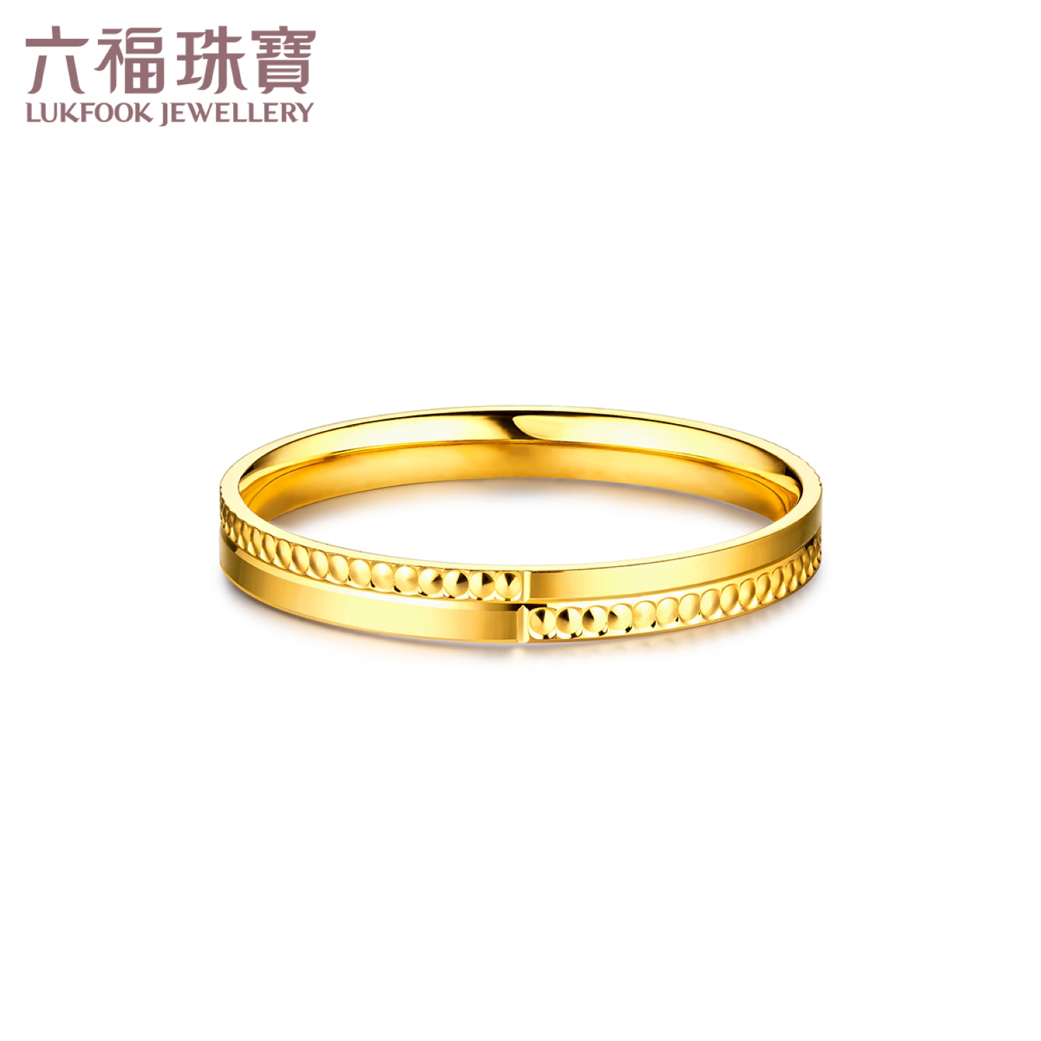 六福珠宝5D硬金戒指：摩登几何之美如何定义现代时尚