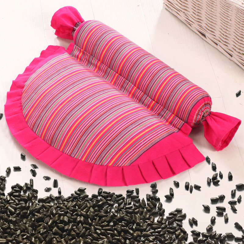 Cassia Cervical Pillow Repairing Cervical Spine Sleeping Special Helping Sleep Candy-shaped Buckwheat Shell Neck Protecting Pillow Strong Vertebral Pillow