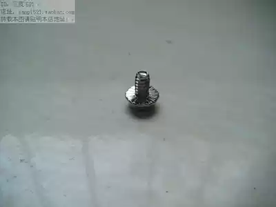 Computer case 3 5 thick tooth screw American outer hexagonal non-slip belt pad power supply SSD screw 3 5 hard disk 2 5