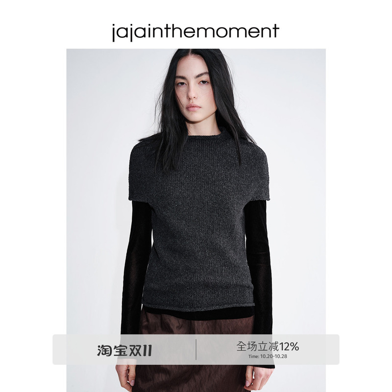 Jaja Australian Sheep Wool Turtleneck Thick Knit Geometric Top Sw090024 Jaja Australian Sheep Wool Turtleneck Thick Knit Geometric Top Sw090024