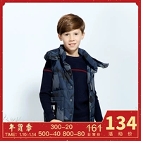 Balla Balla Boy Down Jacket 2018 Winter New Children Ấm ngụy trang Top 22014181908 ao gile cho be so sinh