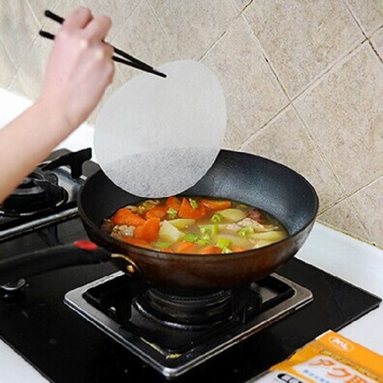 Soup oil-absorbing film food oil-absorbing cotton food suction filter kitchen tin paper oil paper oven tin paper household oil-absorbing paper