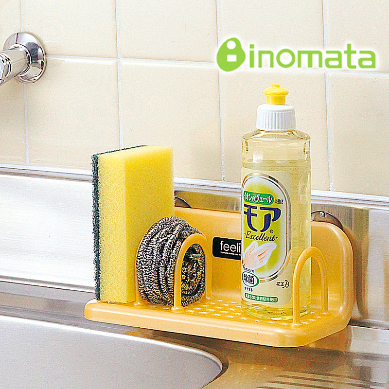 Japan Drain Rack Wall Shelf Kitchen Wall Hanging Rack Shelve kitchen wall-mounted free of punch