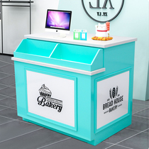 Bakery bar counter Cashier Custom beauty salon Front desk table Reception desk Milk tea shop cashier Tea bar counter