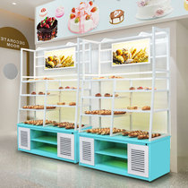 Bread cabinet Bread display cabinet Nakajima cabinet display cabinet Pastry cabinet shelf Commercial custom cake shop Cake cabinet side cabinet