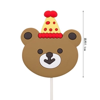 Белая шапка, с медвежатами