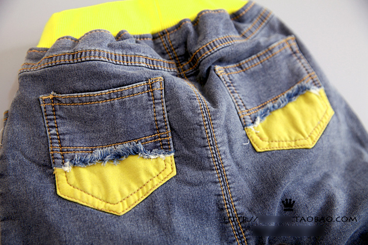 Pantalon garcon jeans en toile - Ref 2054745 Image 30