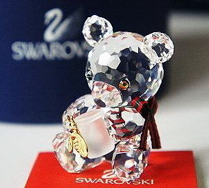 Spot Crystal Honey Pot Bear Ornament 213068