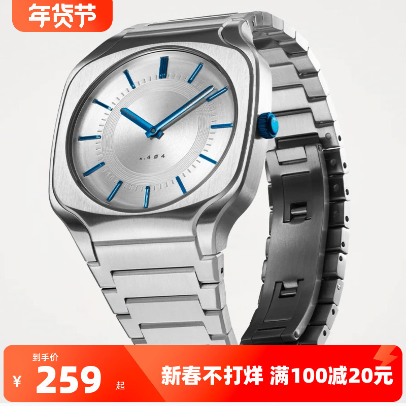 D1Milano Same Style Replica 1:1 Ultra-Thin Quartz Men's Waterproof Luminous Fashion Brand Cross-Border Watch