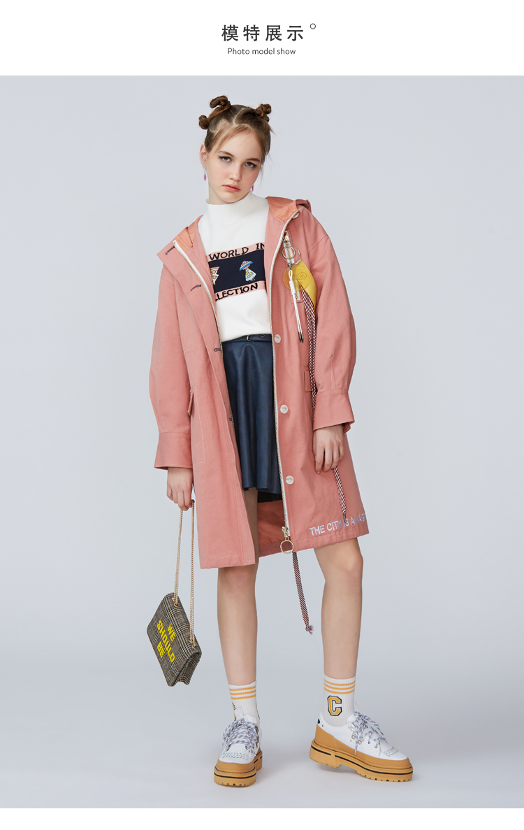 Trench pour femme en Coton en Coton - Ref 3225724 Image 12