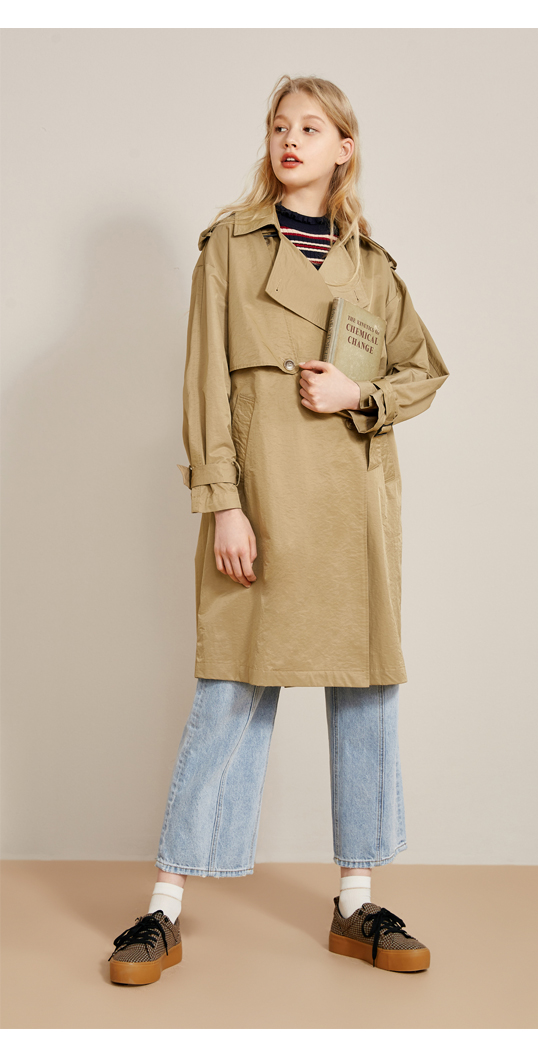 Trench pour femme en Coton - Ref 3227280 Image 21