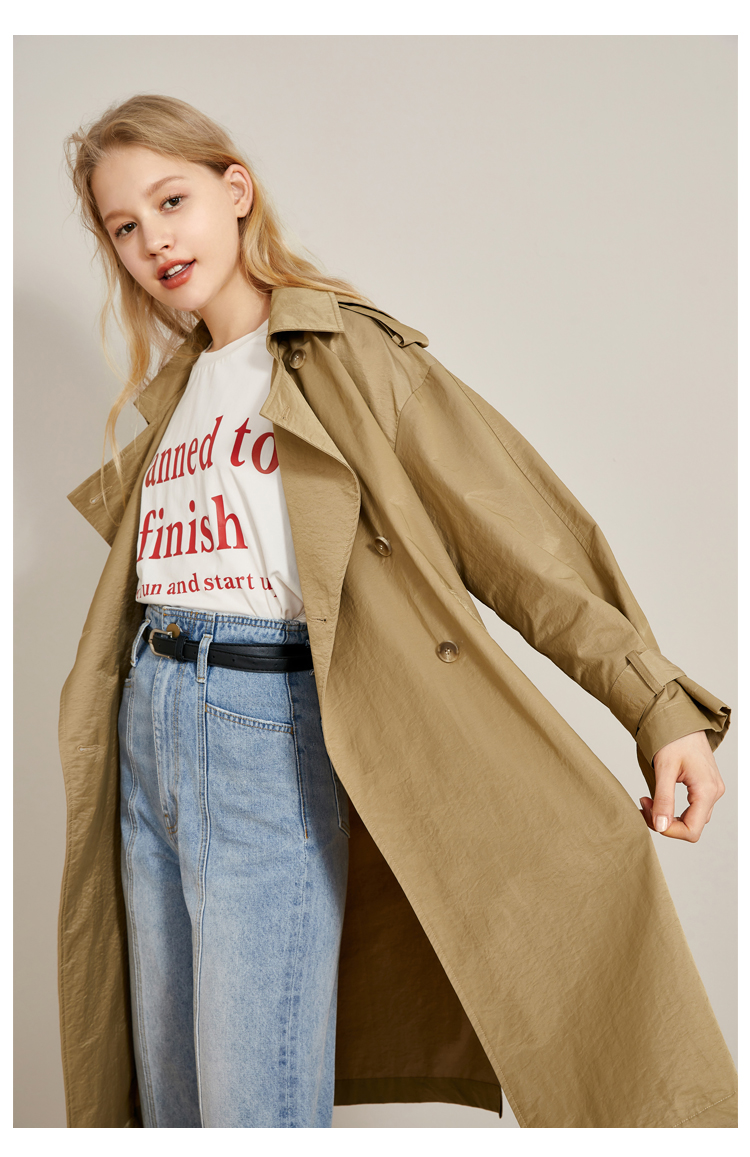 Trench pour femme en Coton - Ref 3227280 Image 17