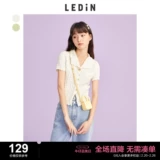 Осенняя футболка, трикотажный свитер, коллекция 2022, облегающий крой