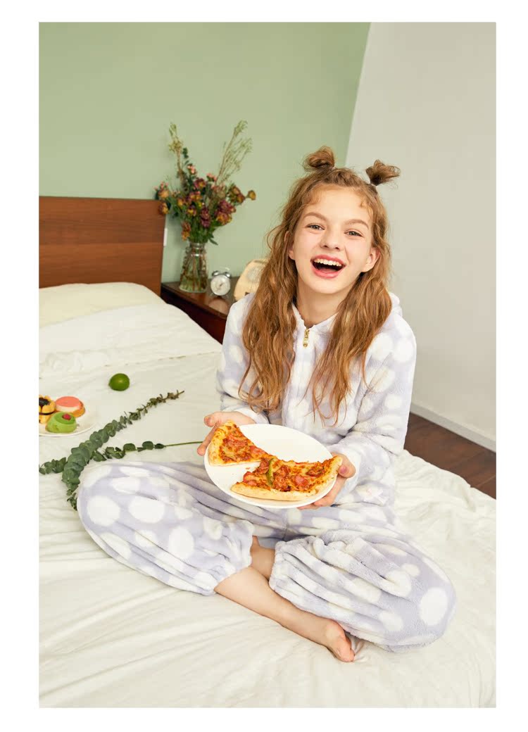 Pyjama pour femme à manches longues - Ref 2991528 Image 14