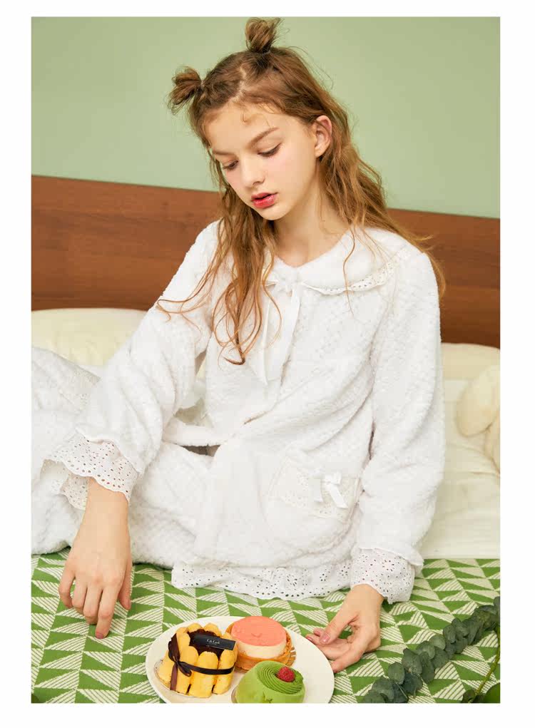 Pyjama pour femme à manches longues - Ref 2991533 Image 16